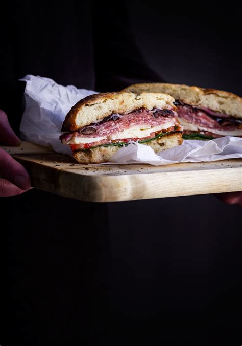Famous New Orleans Easy Muffuletta Sandwich Recipe The Pure Taste