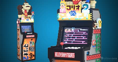 You Can Actually Play This 1 2 Scale Nintendo Arcade Cabinet Made From