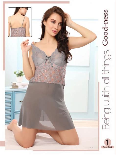 Red Baby Doll Nightwear At Piece Baby Doll Lingerie Dresses In Mumbai ID