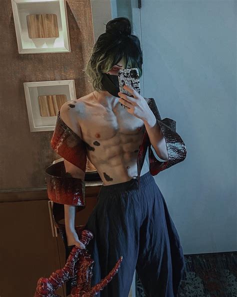 My upgraded Gyutaro cosplay I wore at Katsucon : KimetsuNoYaiba