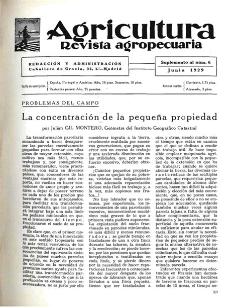 Agricultura Revista Agropecuaria ISSN 0002 1334