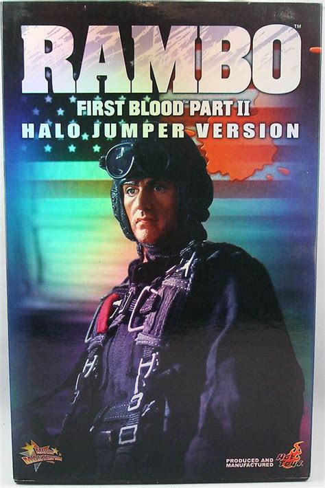 Rambo Hot Toys John J Rambo Halo Jumper Version First Blood Part II MMS
