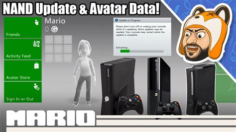 How To Update Your Jtag Rgh Dashboard And Avatar Data Xbox 360 Nand