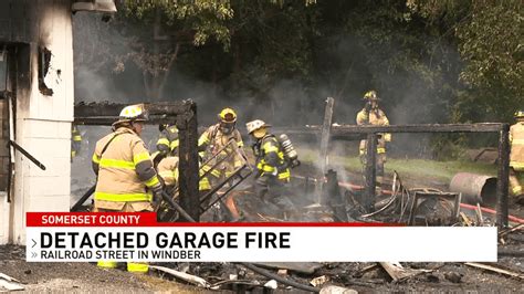 Fire Marshal Investigates As Multiple Garages Catch Fire In Windber