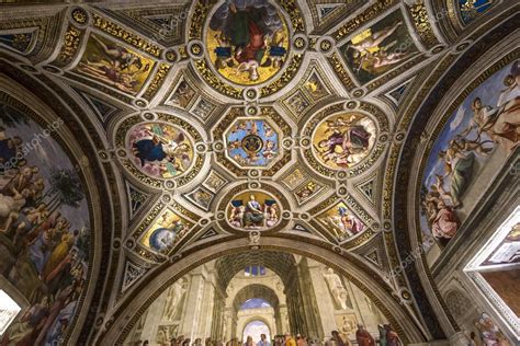 Interiores De Las Salas De Rafael Museo Vaticano Vaticano