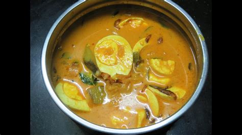 Nadan Mutta Currykerala Style Egg Curry With Coconut Youtube