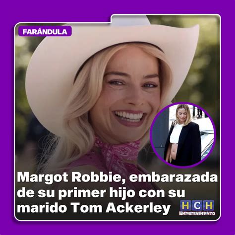 Margot Robbie Embarazada De Su Primer Hijo Con Su Marido Tom Ackerley