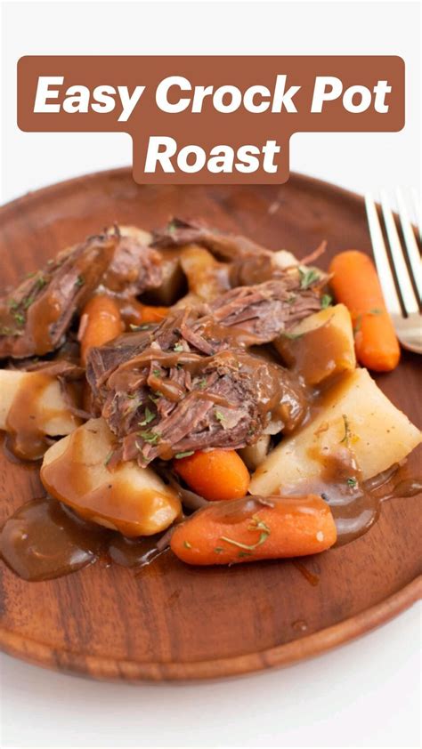 Easy Crock Pot Roast Artofit