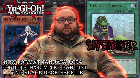 Yugioh New Format January 2024 Local S 2nd Place Deck Profile Sky