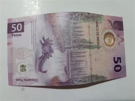 Billete Pesos Mexicanos Serie Ab Ajolote Env O Gratis