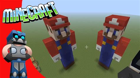 Mario Minecraft Skin Pixel Art