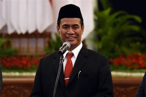 andi amran sulaiman dilantik sebagai menteri pertanian integritas