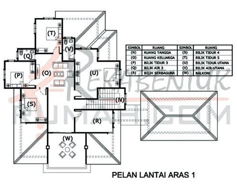 Lukisan Pelan Rumah Simple Bina Rumah Sendiri Pelan Rumah Yeve Sria