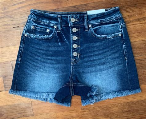 Frayed Denim Shorts Modern Magnolia Boutique