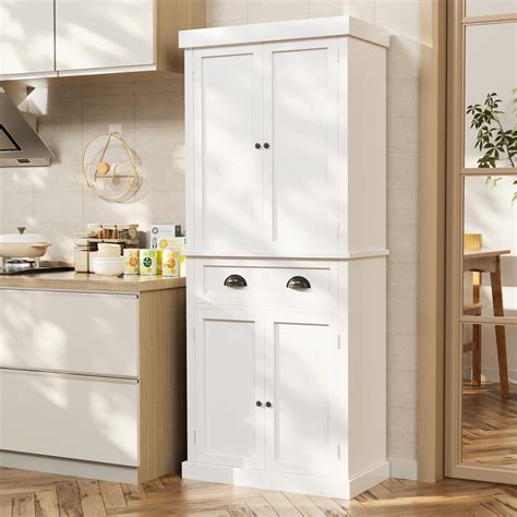 Buy Jummico 72 Kitchen Pantry Storage Cabinet Freestanding Pantry