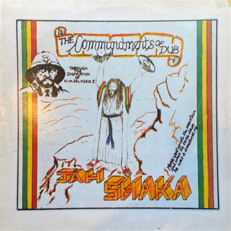 Jah Shaka Commandments Of Dub LP Album RE Very Good Plus VG