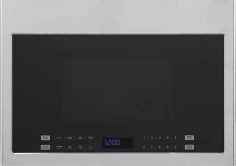 Haier 1 4 Cu Ft Black With Stainless Steel Over The Range Microwave