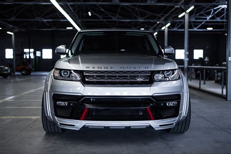 Urban Warrior Customized Gray Range Rover Sport Carid Gallery