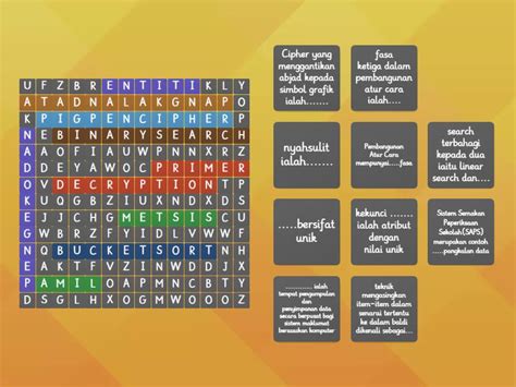 Ask Form 3 Wordsearch