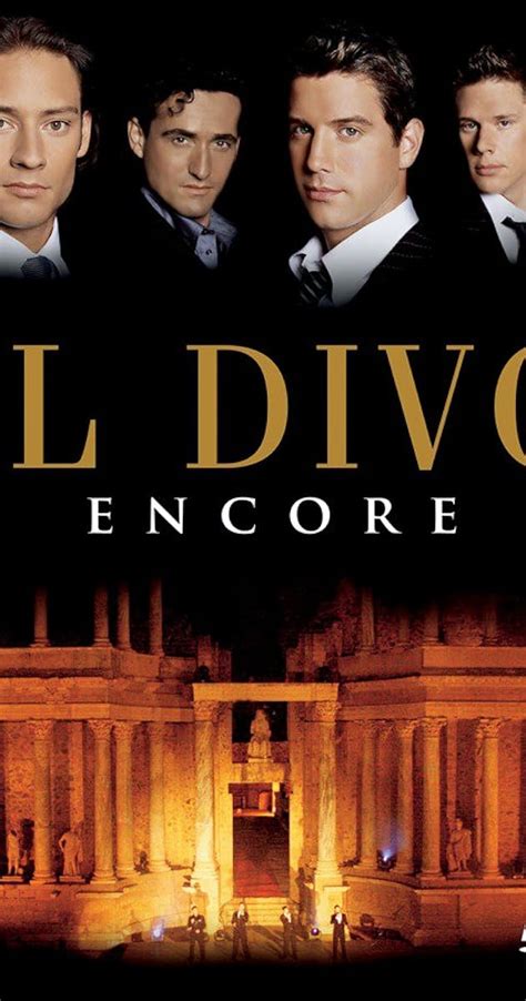 Il Divo Encore Video 2005 Imdb