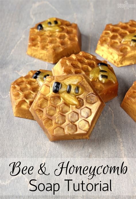 Honeycomb Melt And Pour Soap Tutorial Teach Soap