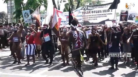 Aliansi Mahasiswa Papua Gelar Aksi Di Surabaya