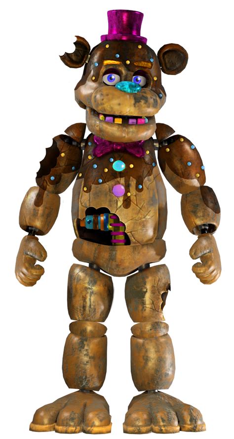 Fnaf Chocolate Freddy Full Body By Enderziom2004 On Deviantart