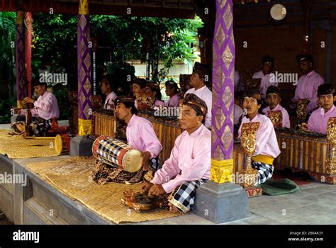 INDONESIA, BALI, GAMELAN ORCHESTRA Stock Photo - Alamy