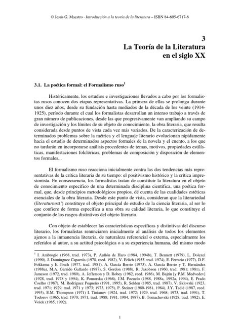 Introduccion A La Teoria De La Literatura Siglo Xx Pdf