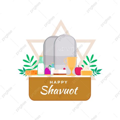 Shavuot Vector Art Png Happy Shavuot Day With Free Vector And Png