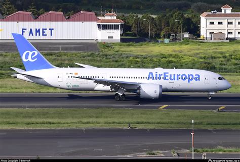 EC MIG Air Europa Boeing 787 8 Dreamliner Photo by Manuel EstévezR ID