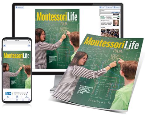 Montessori Life Magazine American Montessori Society Media Guide