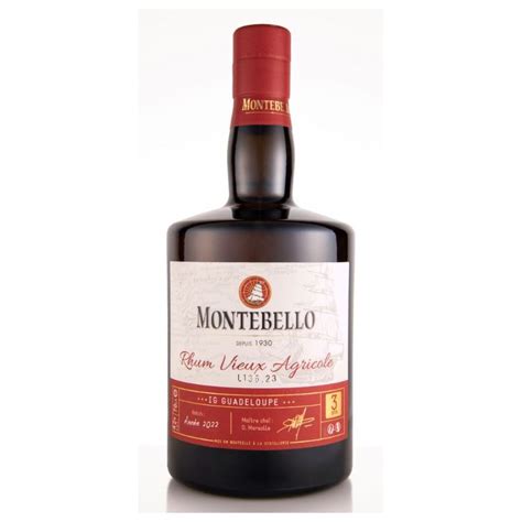 Montebello Rhum Vieux Agricole Ans Cl