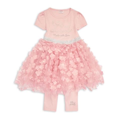 Kid Girl Pink Dress Set (3105976) | LTD Kids