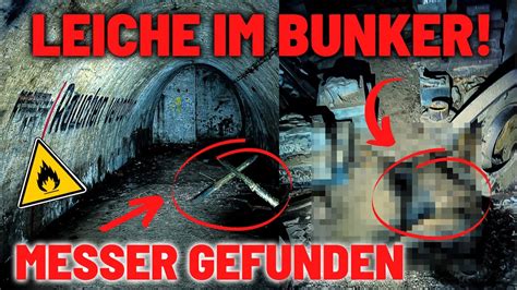 LOSTPLACE LEICHE Und Originale WAFFEN Im Verlassenen BUNKER