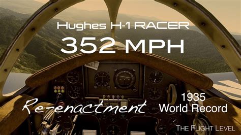 Hughes H Racer Mph World Record Re Enactment The Story