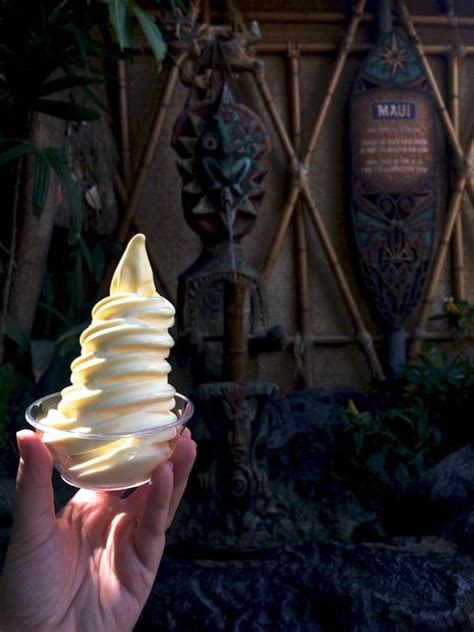 Dole Whip At The Enchanted Tiki Room In Disneyland Disneyland