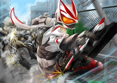 Kamen Rider Geats And Jamato Kamen Rider And 1 More Drawn By Atu