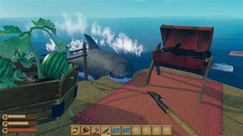 漂流サバイバル『raft』steam早期アクセス販売開始。自分だけのイカダを組み立てて無人島を巡る、日本語対応でco Opも可能