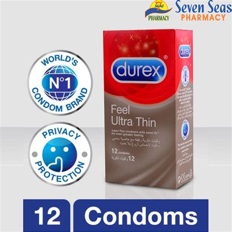 DUREX FEEL ULTRA THIN CON 1X12 Seven Seas Pharmacy Pakistan