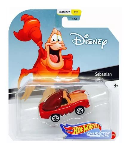 Sebastian Hot Wheels Disney Character Car La Sirenita Ariel en venta en Coyoacán Distrito