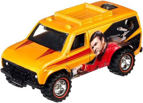 The Trek Collective Hot Wheels Tiny Spock And Other New Star Trek Cars