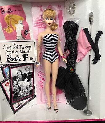 1959 Blonde Ponytail Barbie Reproduction 50Th Anniversary Collection