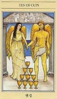 10 De Copas Como Carta Do Dia Rosane Tarot