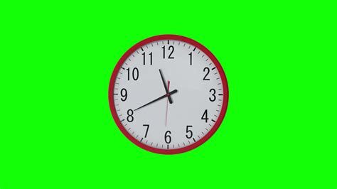 Clock Timelapse Green Screen Stock Footage SBV-348999851 - Storyblocks