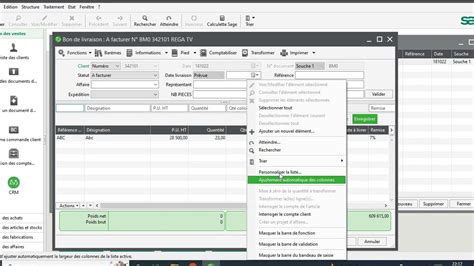 Sage La Facturation Partielle D Une Livraison Youtube