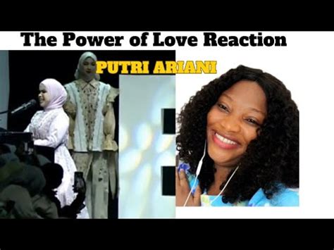 Putri Ariani The Power Of Love Live Reaction Celeine Dion Cover