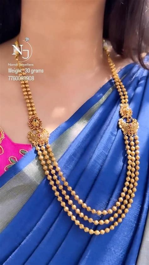 Nandi Jewellers Gold Antic Jewellery Mysore On Instagram Triple