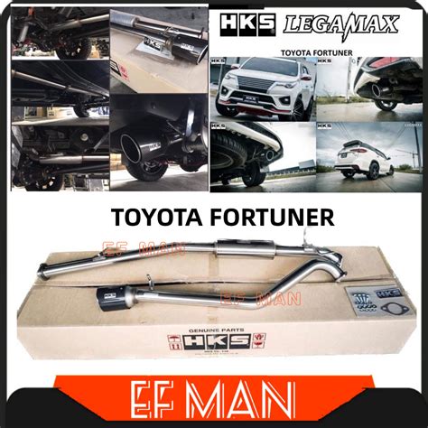 HKS LEGAMAX MUFFLER CARBON FIBER EXHAUST SYSTEM TOYOTA HILUX VIGO REVO