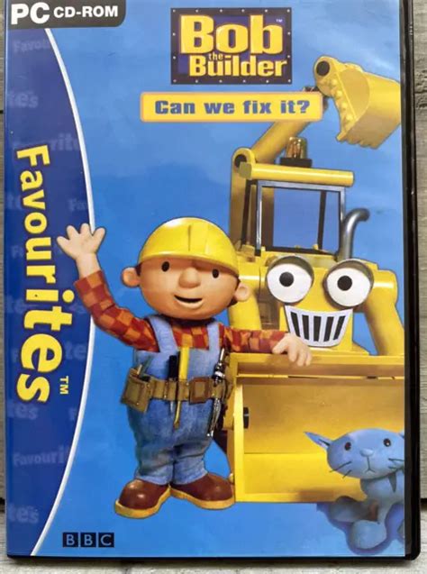 BBC CBEEBIES BOB The Builder Builds Can we fix it? PC CD-Rom 2001 Hit ...